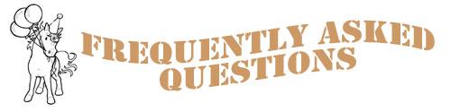 Frequently Asked Pony Party Questions